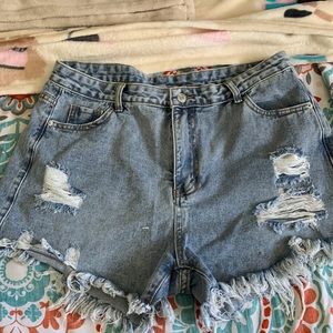 Never worn Jean shorts